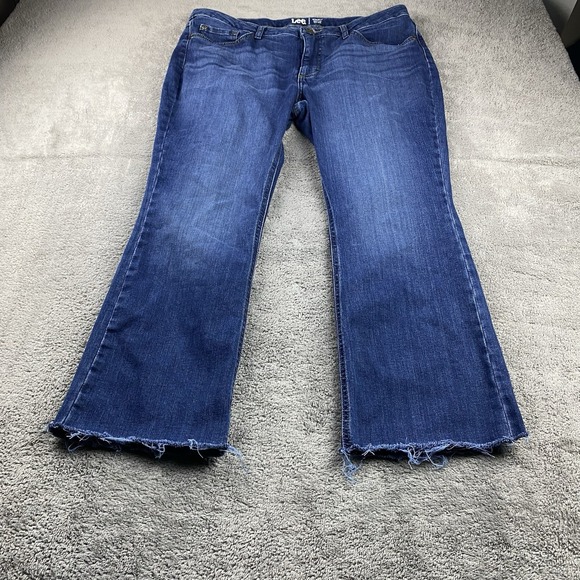 Lee Denim - Lee Women's Dark Blue Boot Cut Jeans